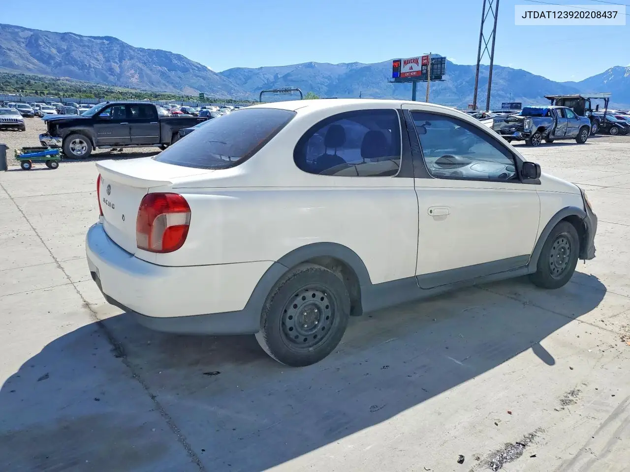 2002 Toyota Echo Base VIN: JTDAT123920208437 Lot: 51855446