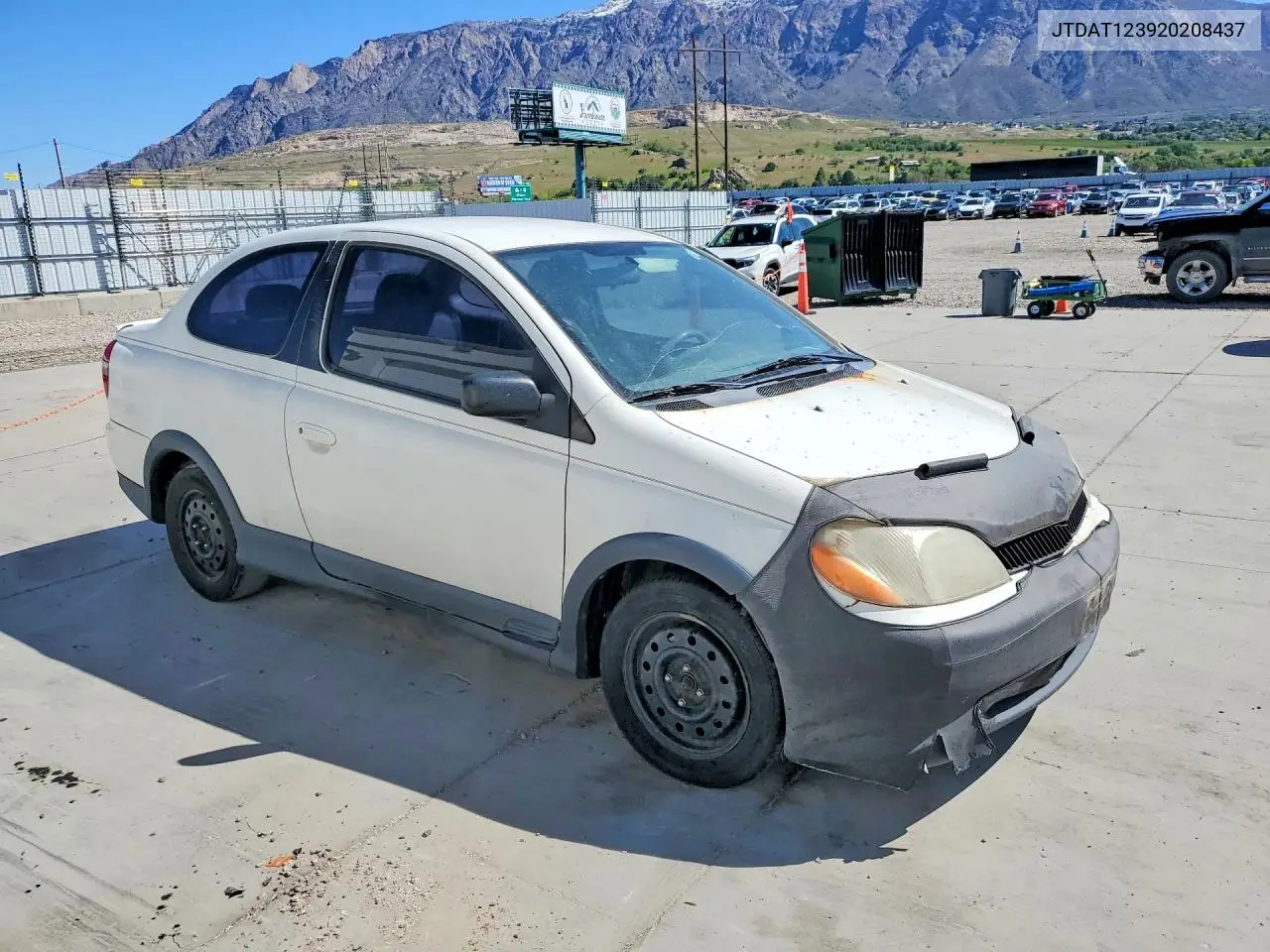 2002 Toyota Echo Base VIN: JTDAT123920208437 Lot: 51855446