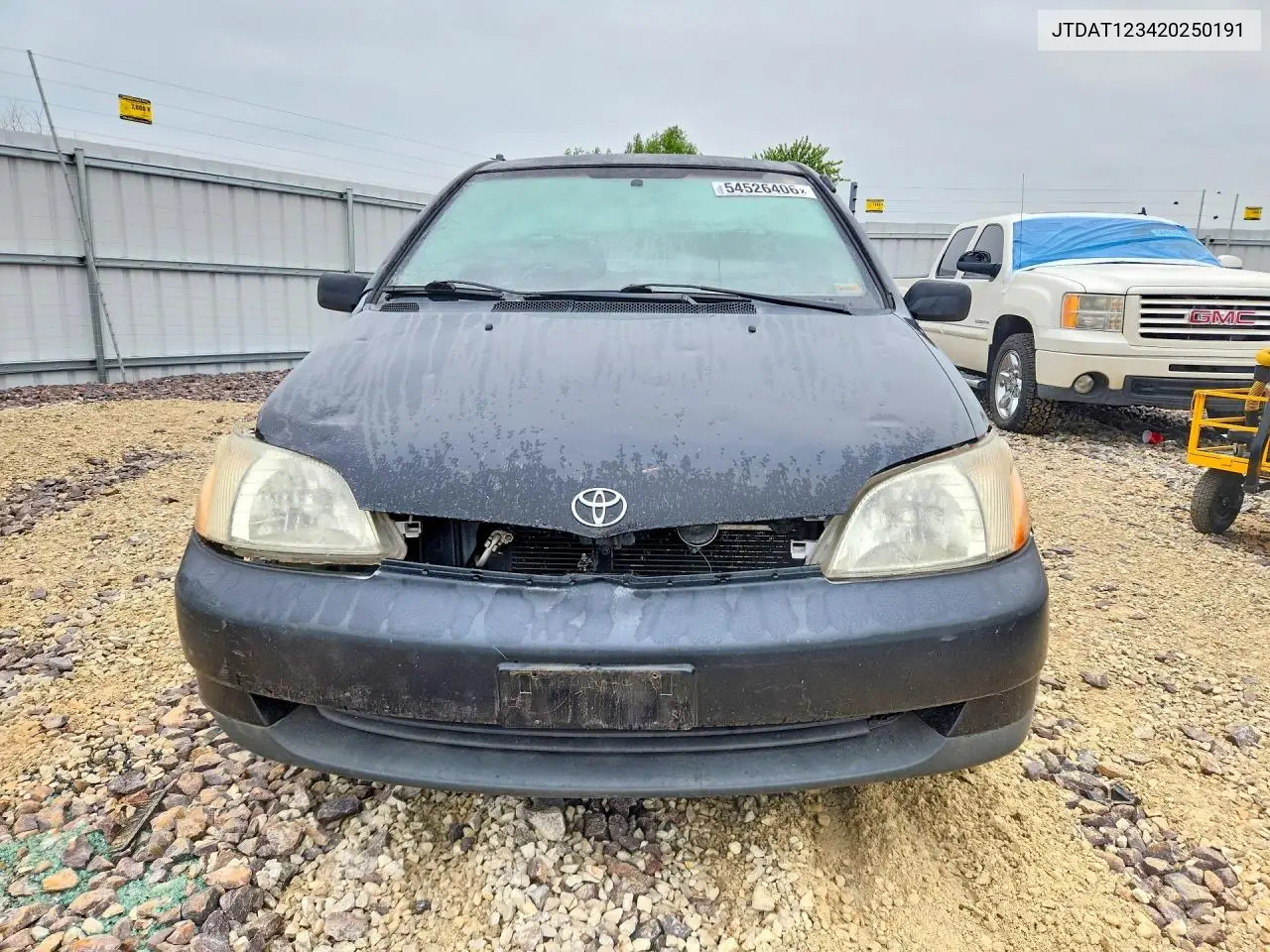 2002 Toyota Echo Base VIN: JTDAT123420250191 Lot: 54526406