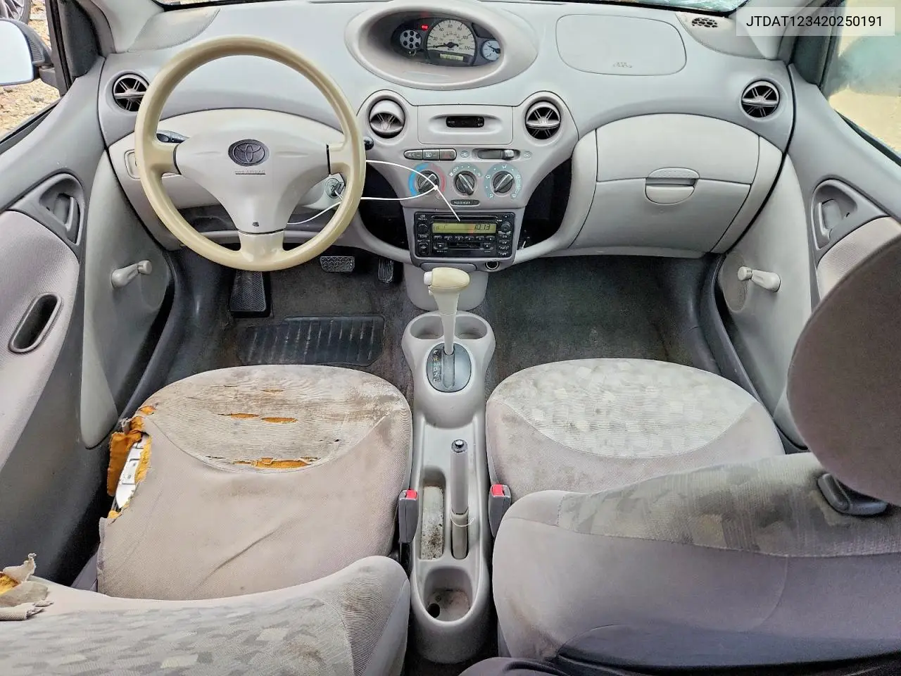 2002 Toyota Echo Base VIN: JTDAT123420250191 Lot: 54526406