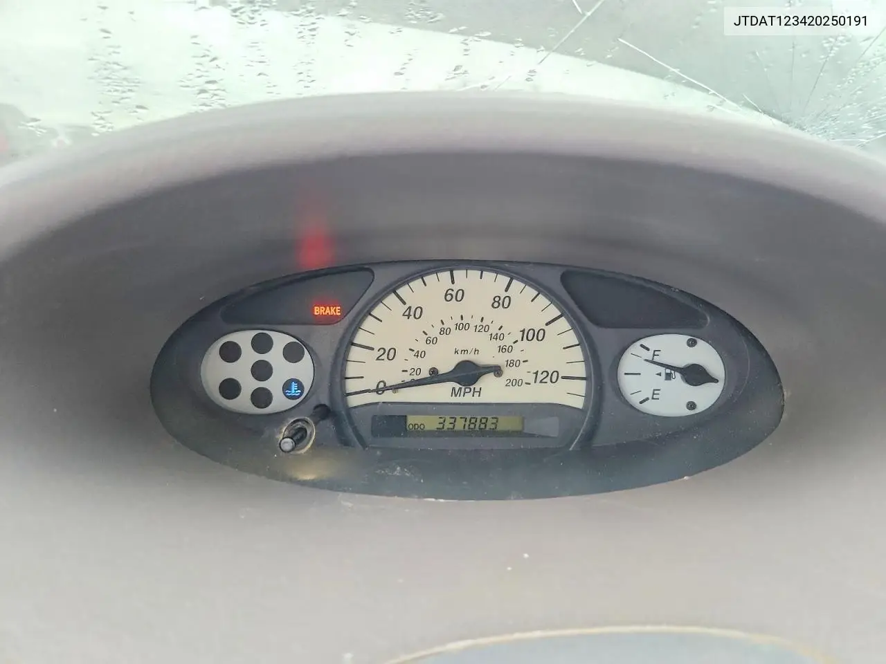 2002 Toyota Echo Base VIN: JTDAT123420250191 Lot: 54526406