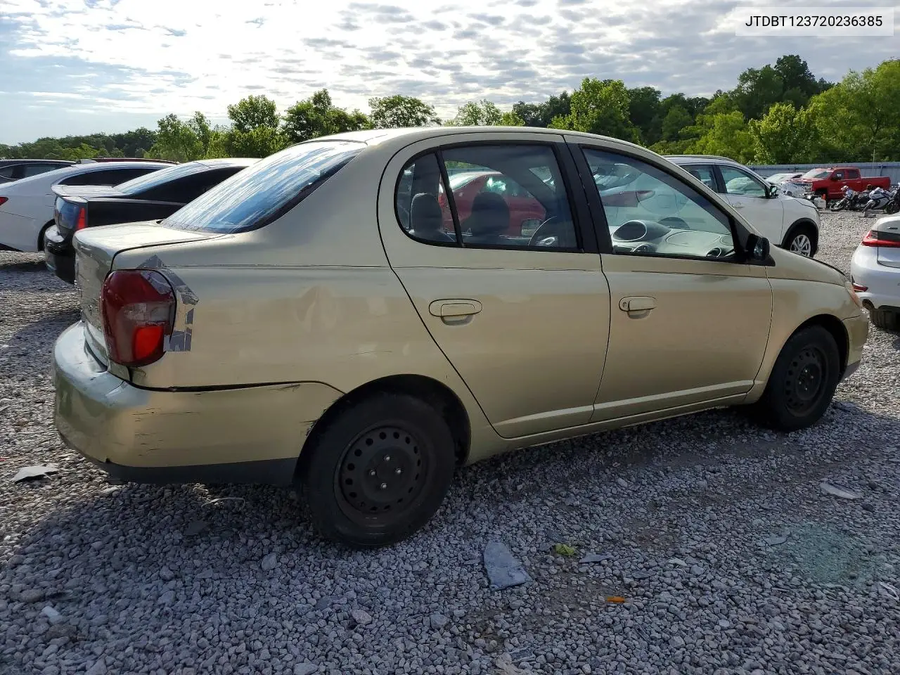 2002 Toyota Echo Base VIN: JTDBT123720236385 Lot: 57229696