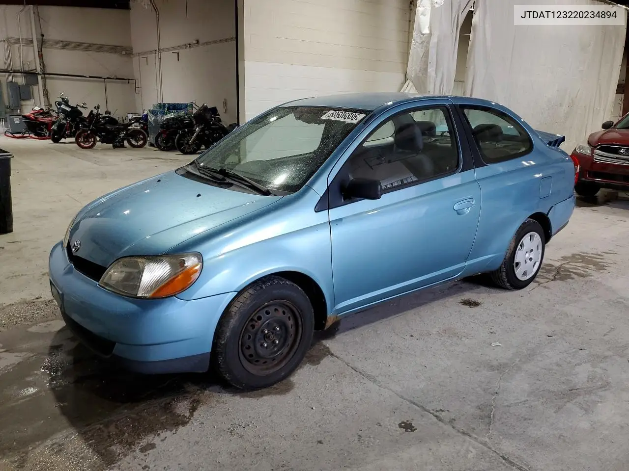 2002 Toyota Echo Base VIN: JTDAT123220234894 Lot: 60606886