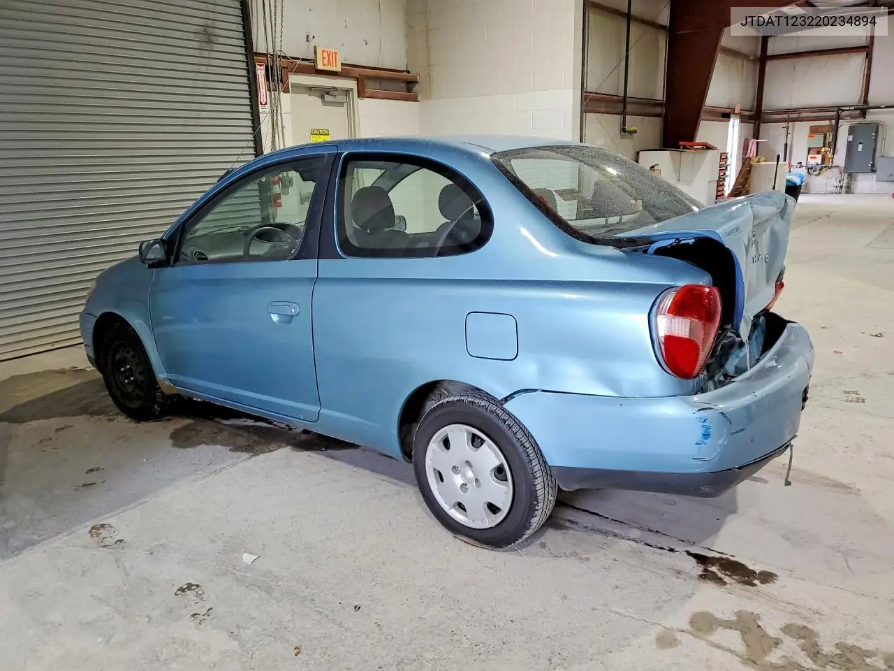 2002 Toyota Echo Base VIN: JTDAT123220234894 Lot: 60606886