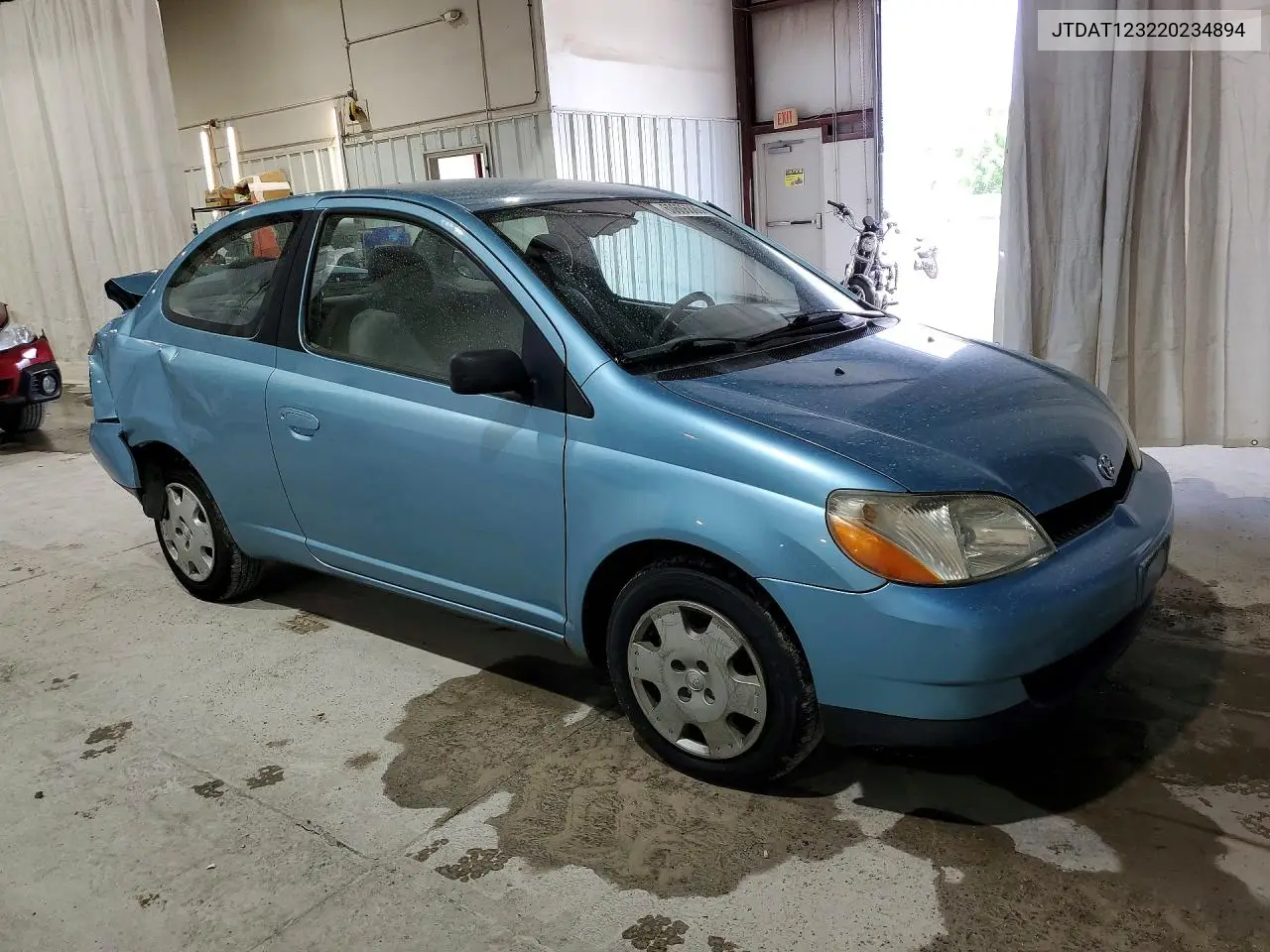 2002 Toyota Echo Base VIN: JTDAT123220234894 Lot: 60606886