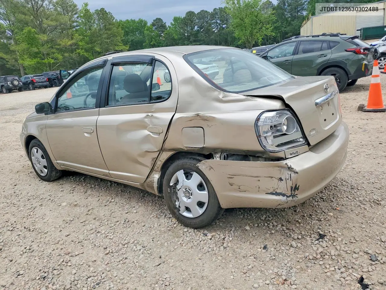 2003 Toyota Echo Base VIN: JTDBT123630302488 Lot: 51966466