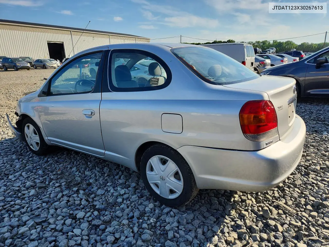 2003 Toyota Echo Base VIN: JTDAT123X30267613 Lot: 57740416