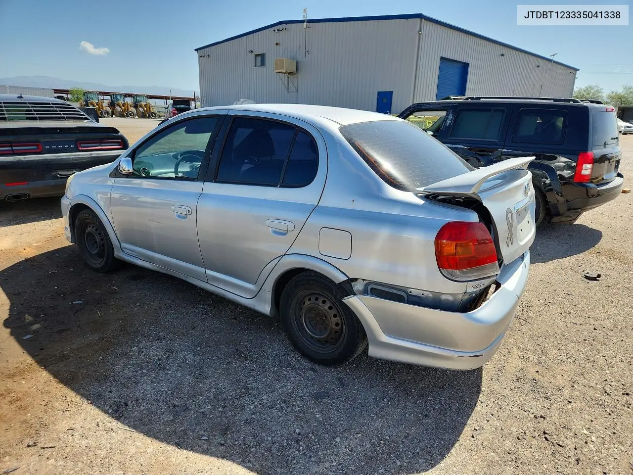 2003 Toyota Echo Base VIN: JTDBT123335041338 Lot: 60486916