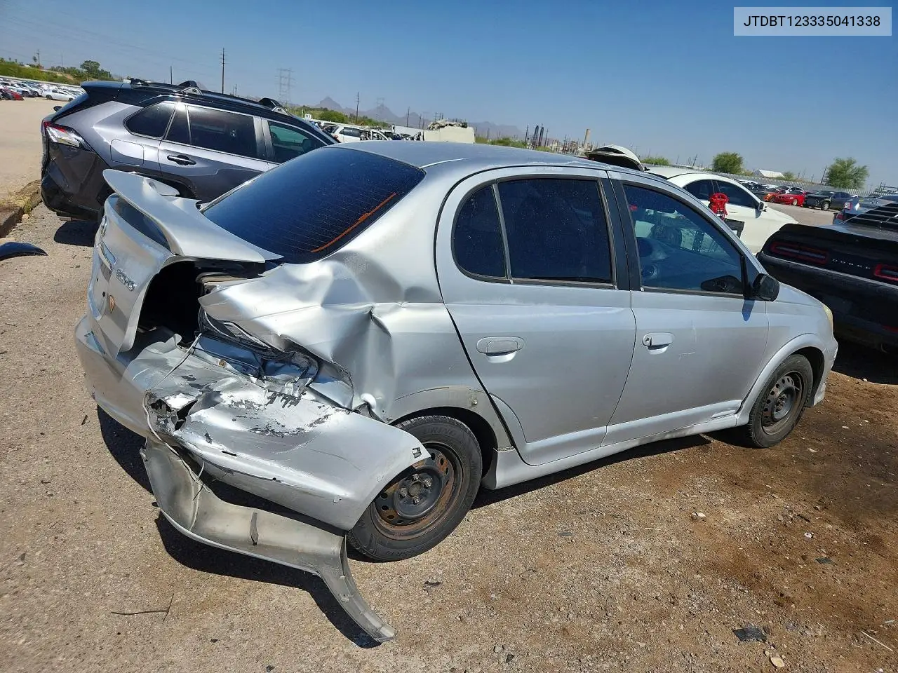 2003 Toyota Echo Base VIN: JTDBT123335041338 Lot: 60486916