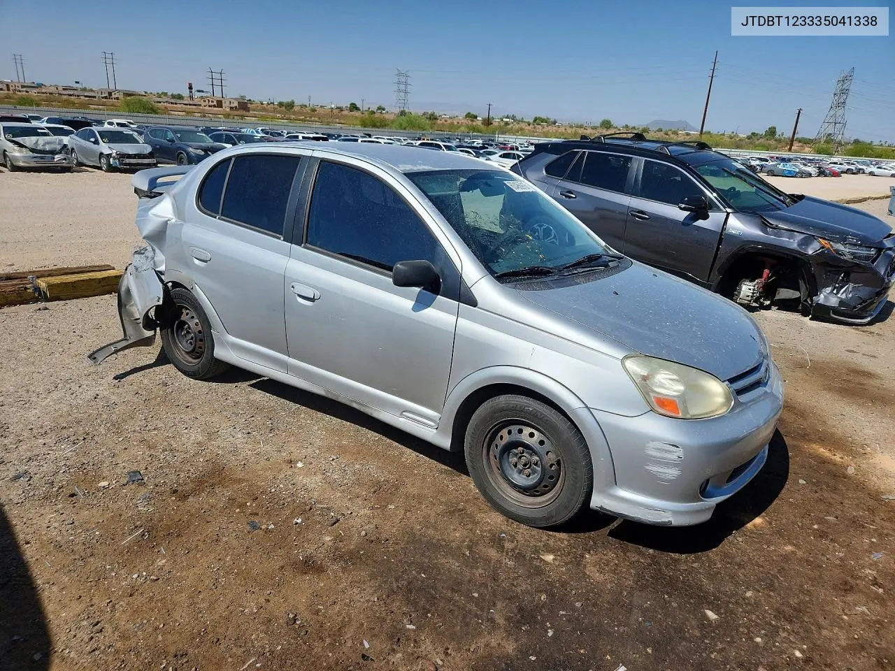 2003 Toyota Echo Base VIN: JTDBT123335041338 Lot: 60486916