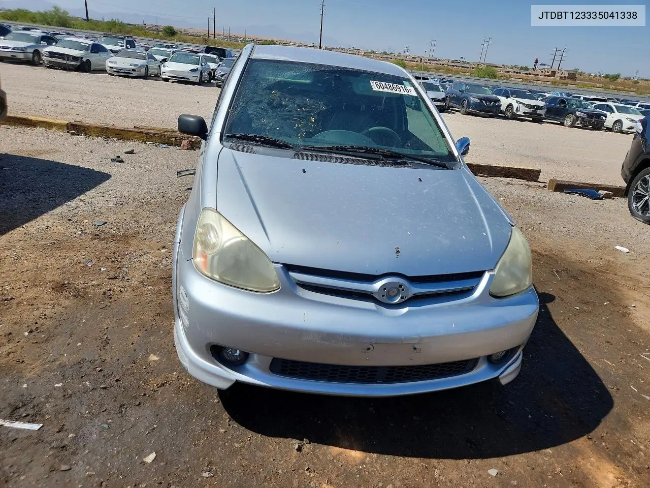 2003 Toyota Echo Base VIN: JTDBT123335041338 Lot: 60486916