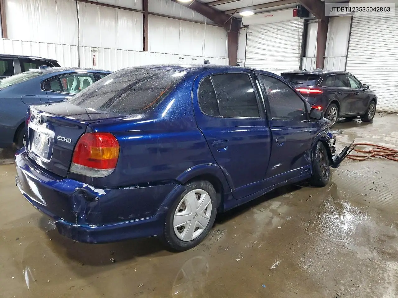 2003 Toyota Echo Base VIN: JTDBT123535042863 Lot: 72107425