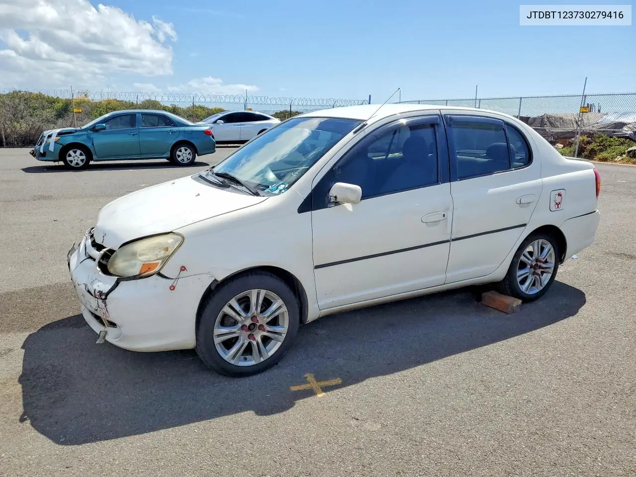 2003 Toyota Echo Base VIN: JTDBT123730279416 Lot: 79946745