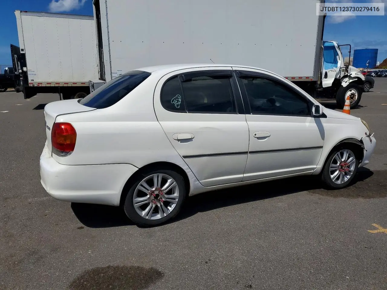 2003 Toyota Echo Base VIN: JTDBT123730279416 Lot: 79946745