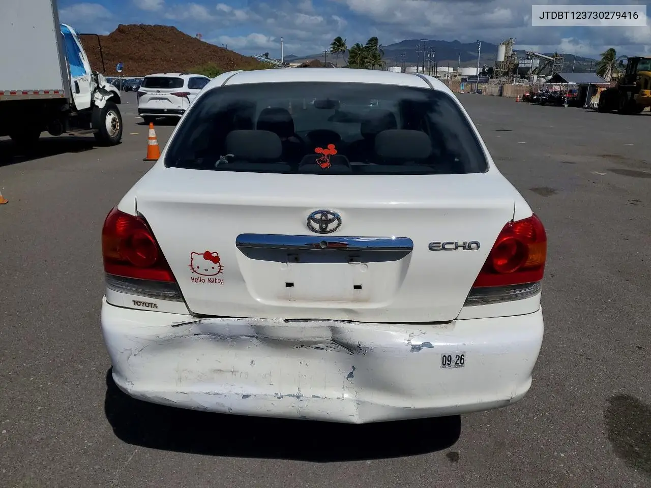 2003 Toyota Echo Base VIN: JTDBT123730279416 Lot: 79946745