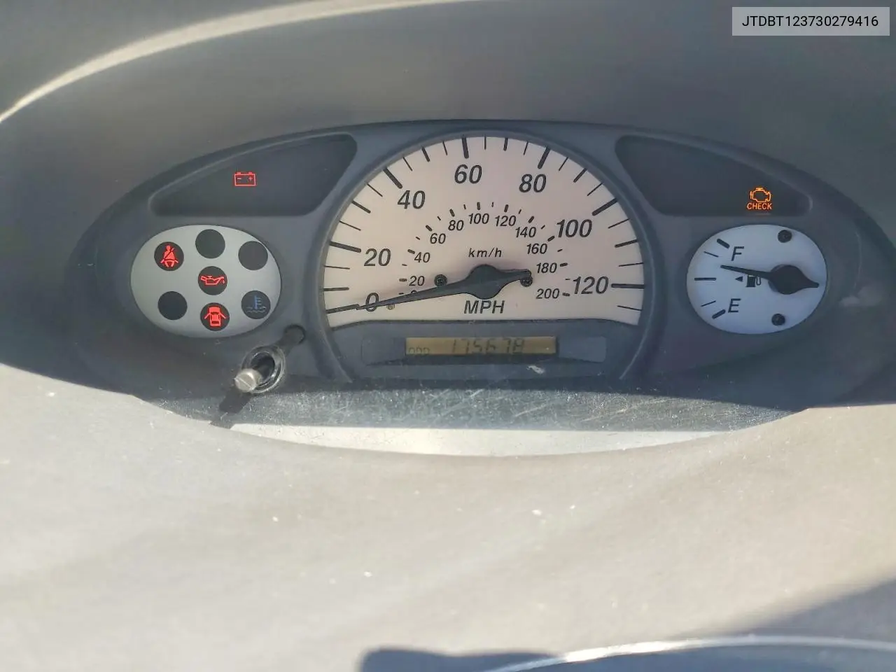 2003 Toyota Echo Base VIN: JTDBT123730279416 Lot: 79946745