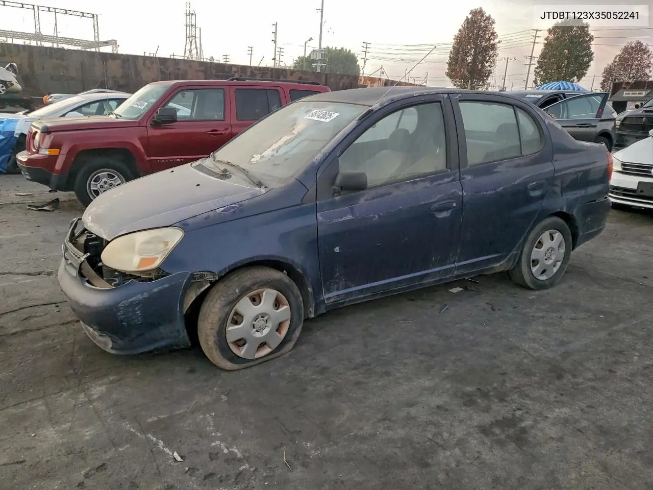 2003 Toyota Echo VIN: JTDBT123X35052241 Lot: 96743625