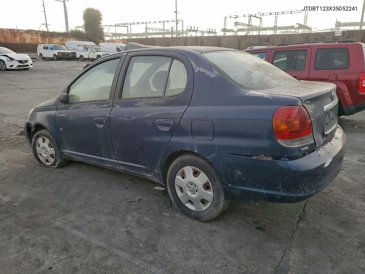 2003 Toyota Echo VIN: JTDBT123X35052241 Lot: 96743625