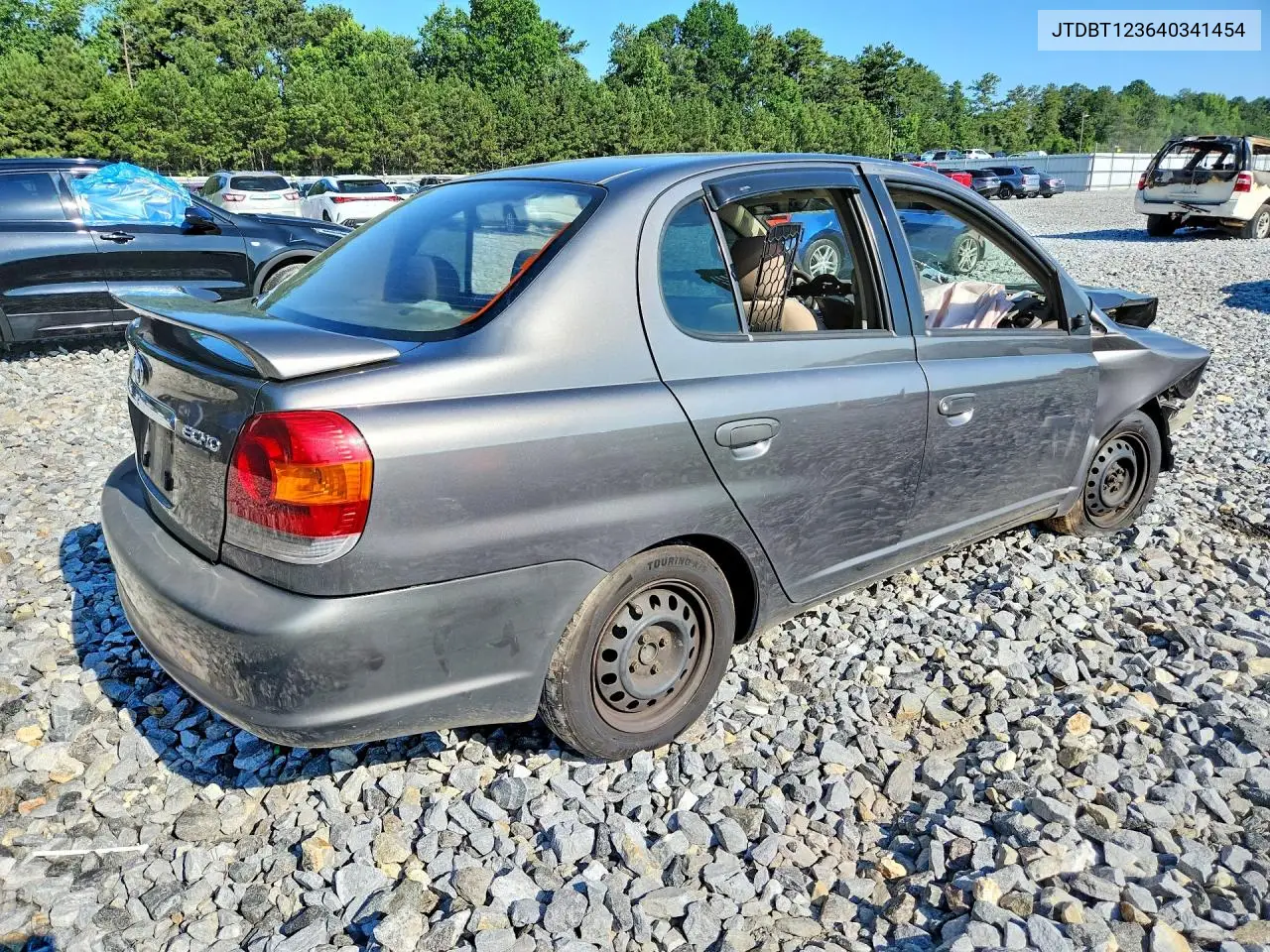 2004 Toyota Echo Base VIN: JTDBT123640341454 Lot: 59983966