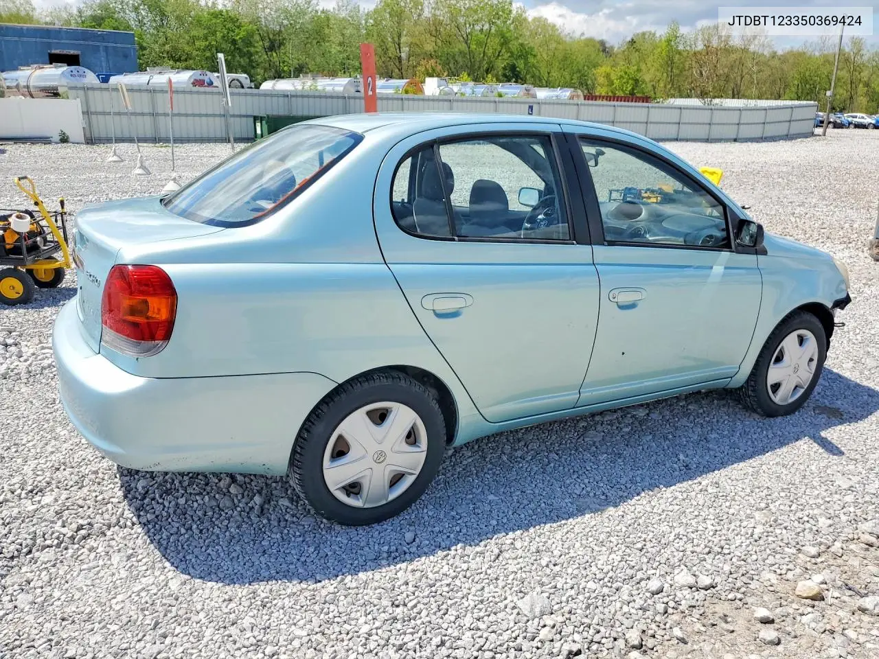 2005 Toyota Echo Base VIN: JTDBT123350369424 Lot: 53537156