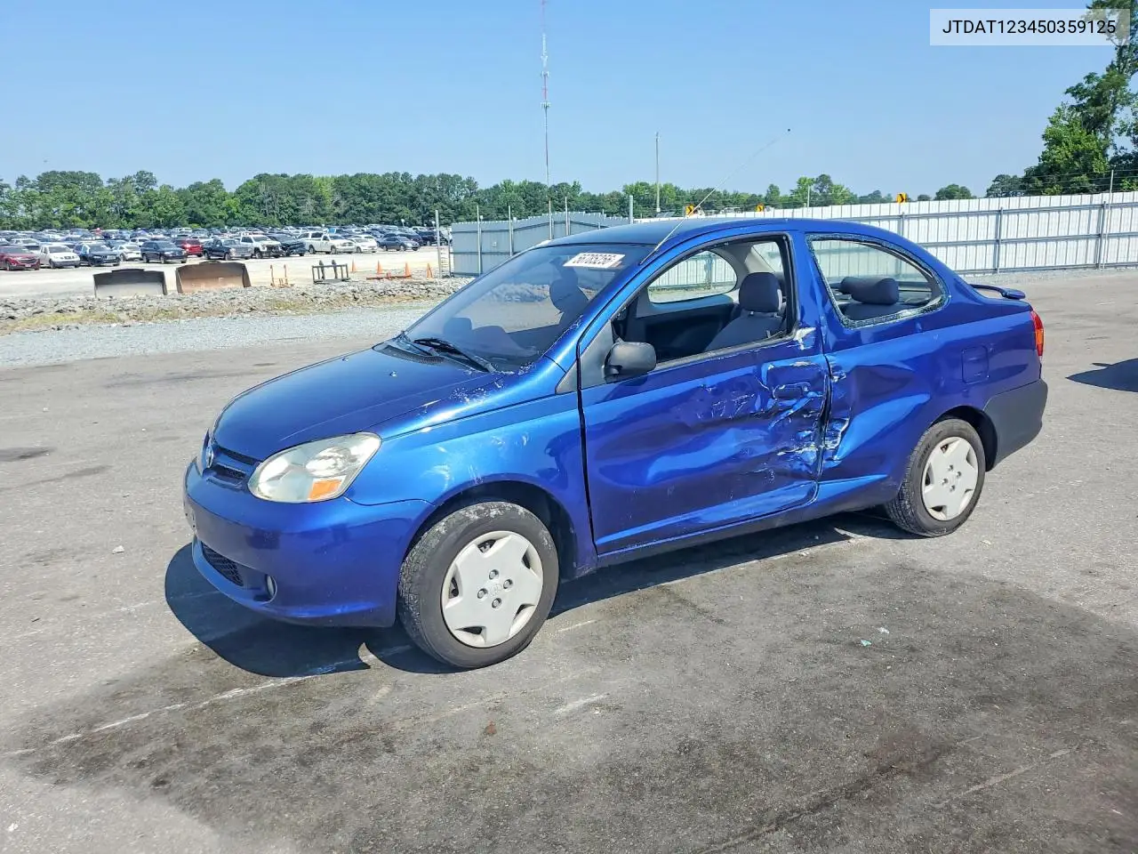 2005 Toyota Echo Base VIN: JTDAT123450359125 Lot: 56785256