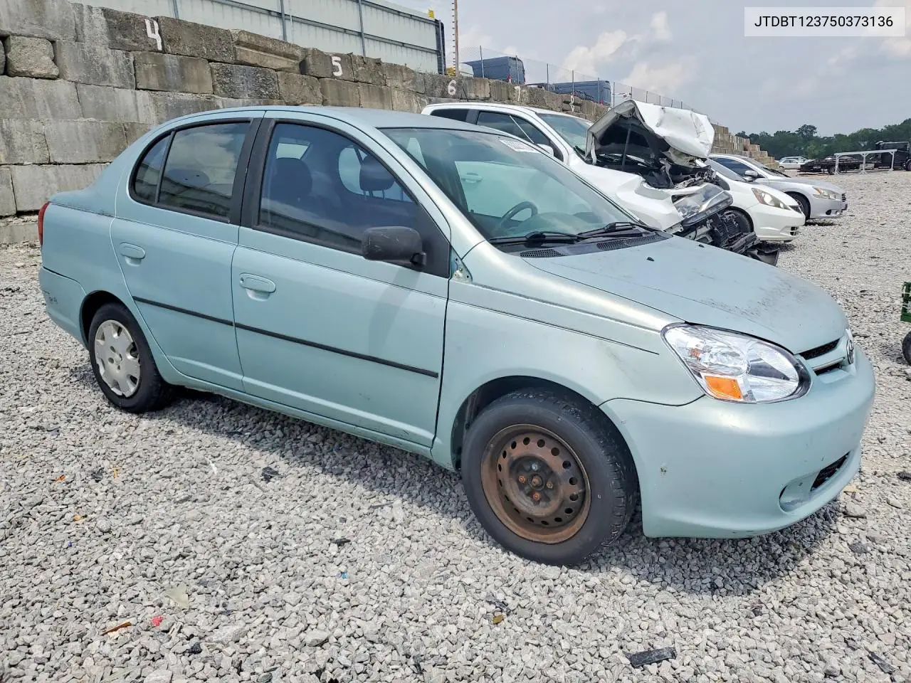 2005 Toyota Echo Base VIN: JTDBT123750373136 Lot: 62021116
