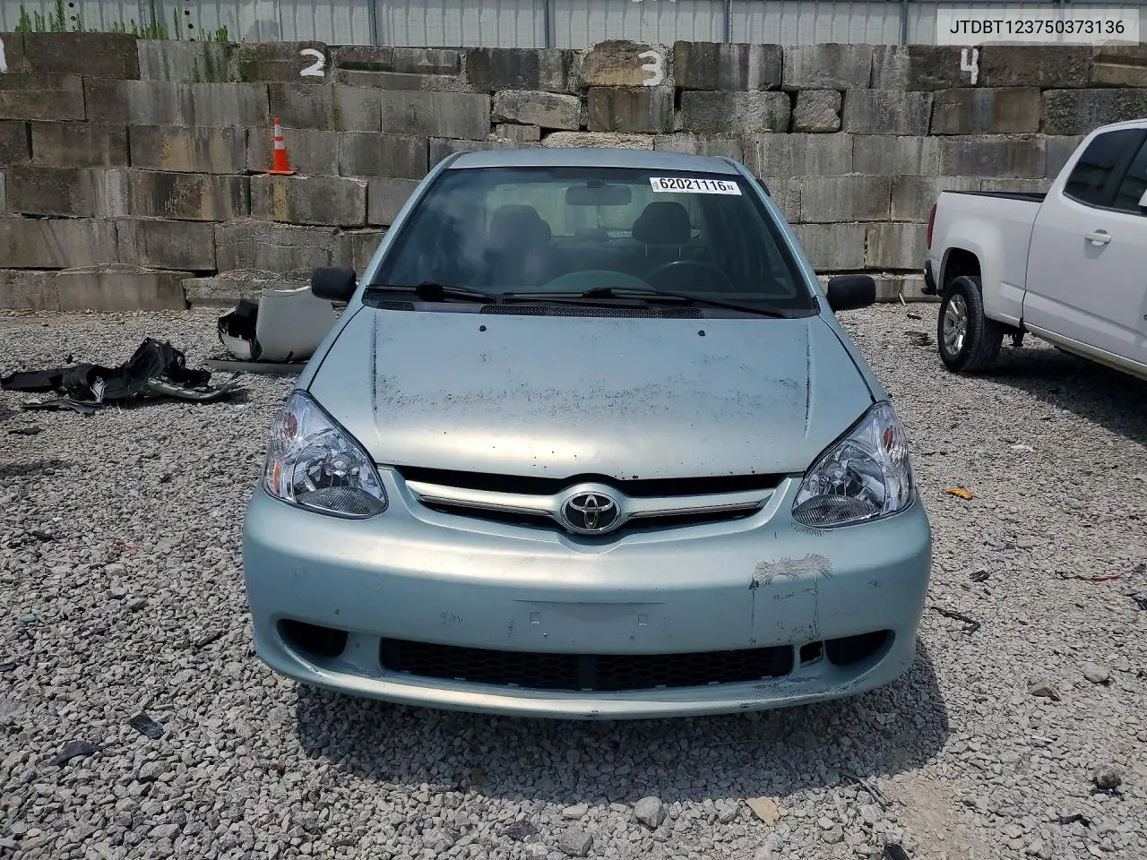 2005 Toyota Echo Base VIN: JTDBT123750373136 Lot: 62021116