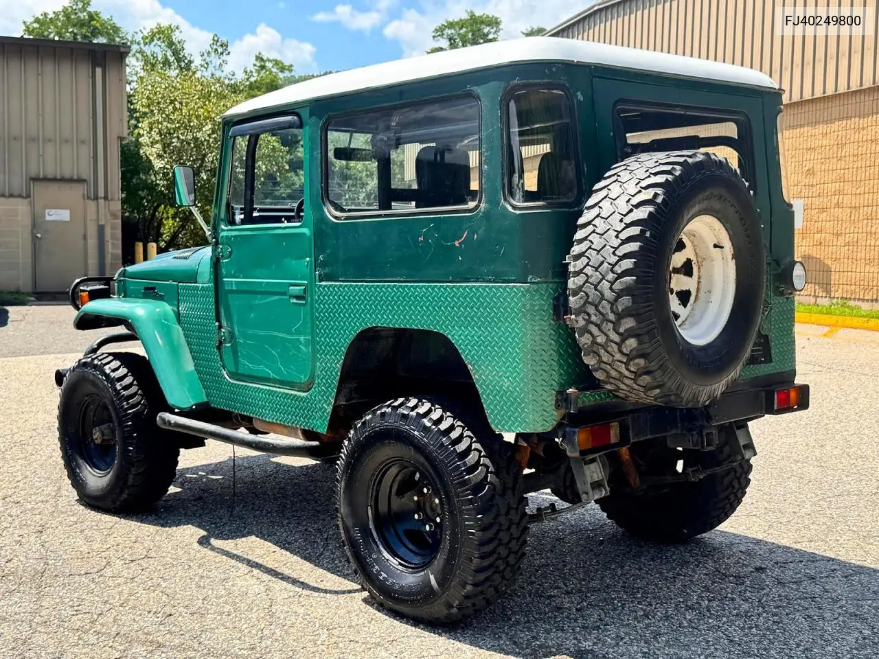 1977 Toyt Fj Cruiser VIN: FJ40249800 Lot: 61573456