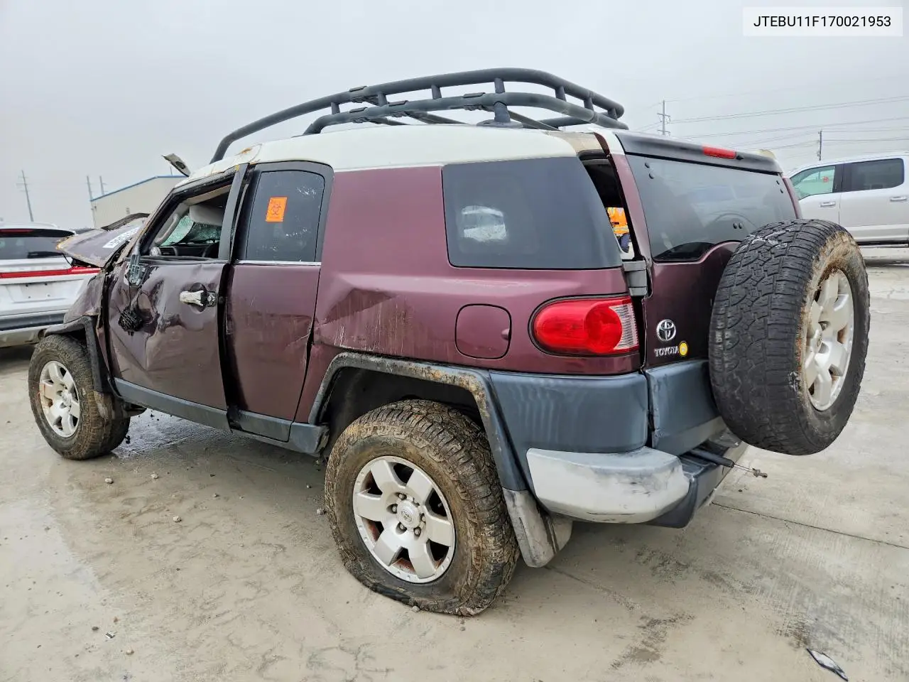 2007 Toyota Fj Cruiser Base VIN: JTEBU11F170021953 Lot: 50807566