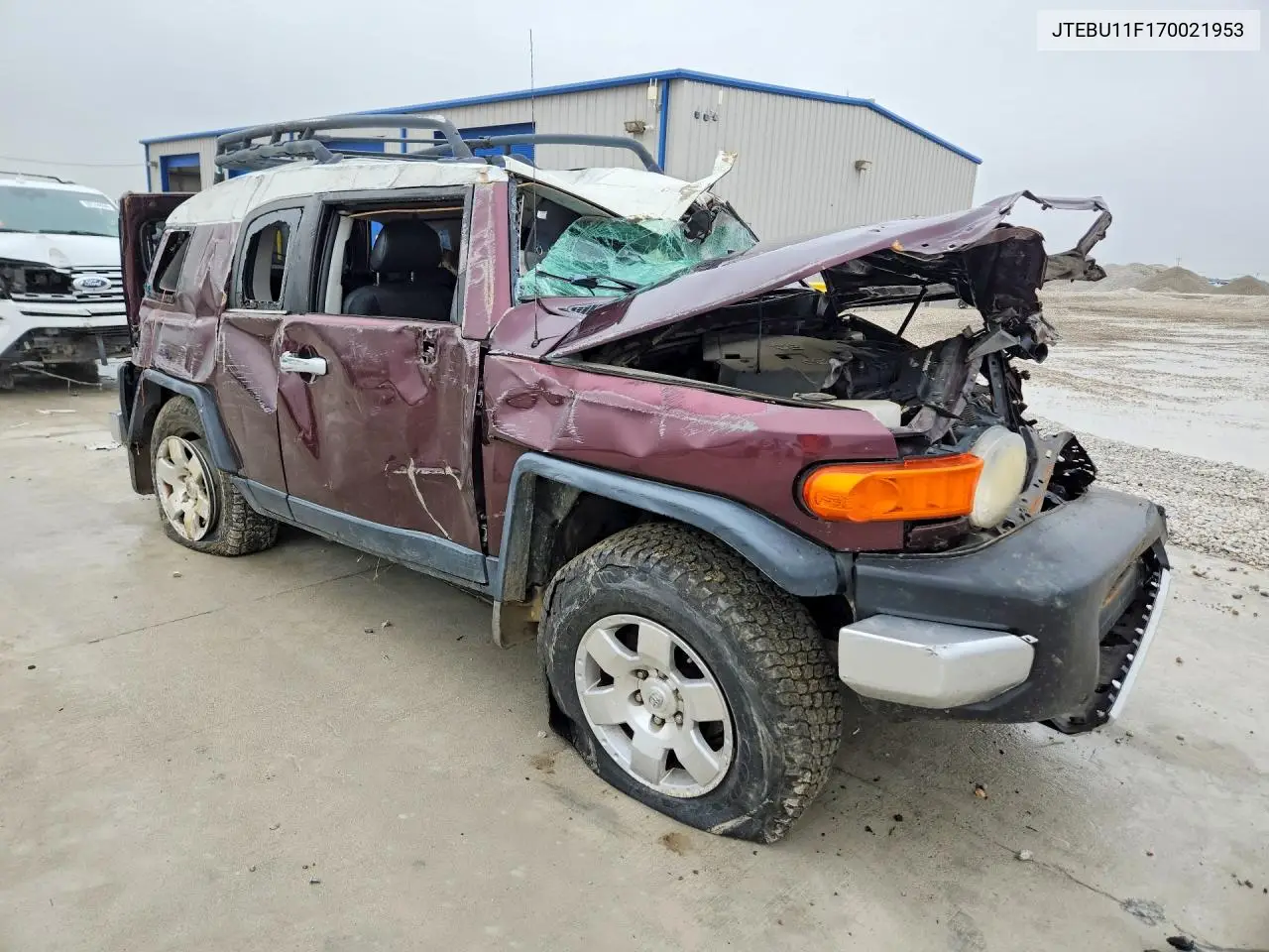 2007 Toyota Fj Cruiser Base VIN: JTEBU11F170021953 Lot: 50807566