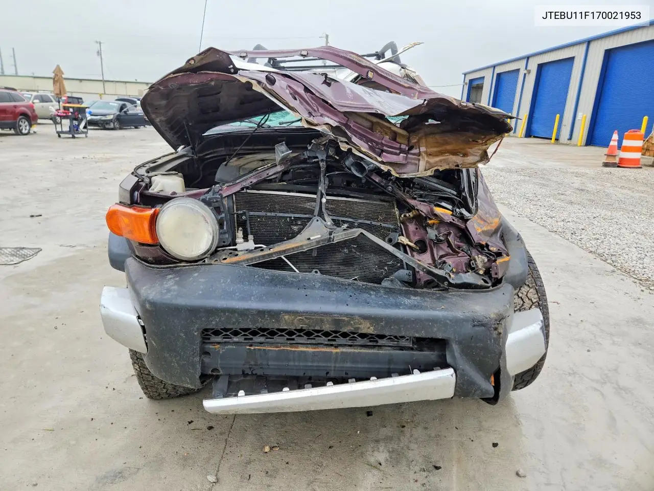 2007 Toyota Fj Cruiser Base VIN: JTEBU11F170021953 Lot: 50807566