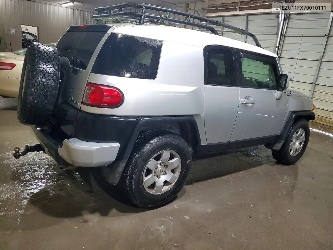 2007 Toyota Fj Cruiser Base VIN: JTEZU11FX70010111 Lot: 54881246