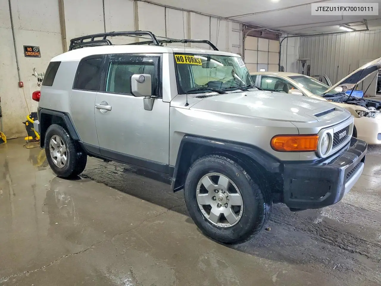 2007 Toyota Fj Cruiser Base VIN: JTEZU11FX70010111 Lot: 54881246