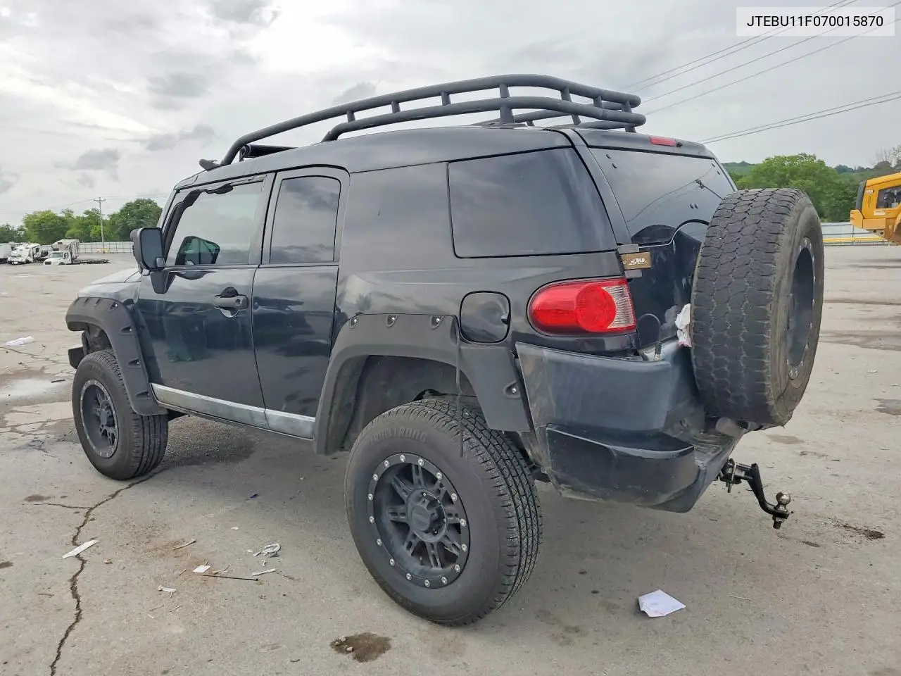 2007 Toyota Fj Cruiser Base VIN: JTEBU11F070015870 Lot: 56651506