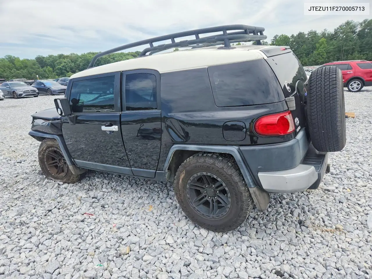 2007 Toyota Fj Cruiser Base VIN: JTEZU11F270005713 Lot: 57549226