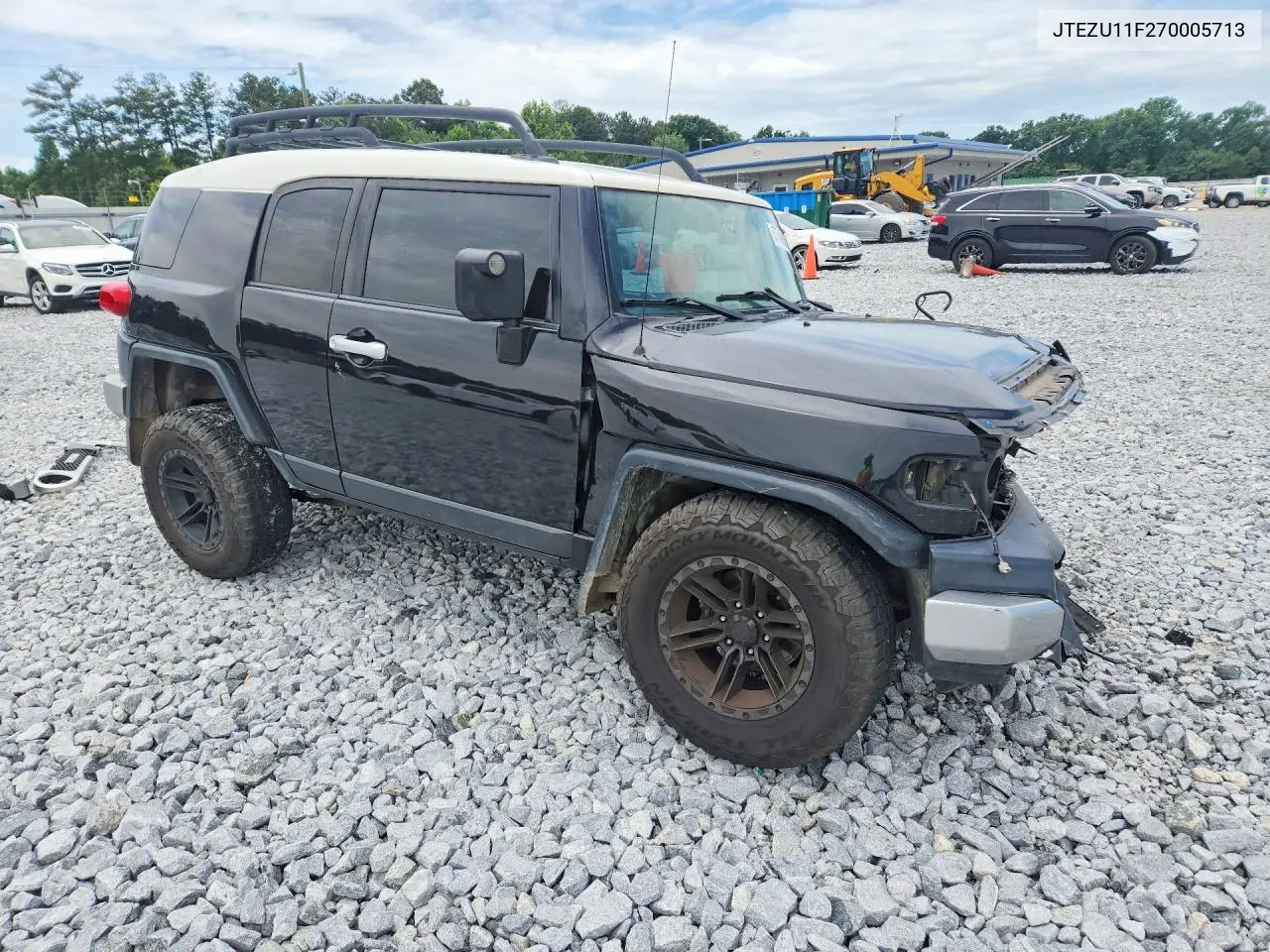 2007 Toyota Fj Cruiser Base VIN: JTEZU11F270005713 Lot: 57549226