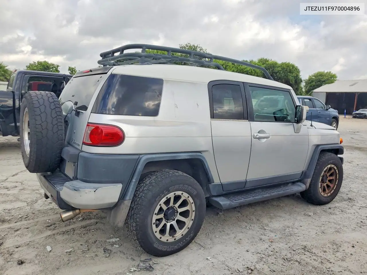 2007 Toyota Fj Cruiser Base VIN: JTEZU11F970004896 Lot: 58043606