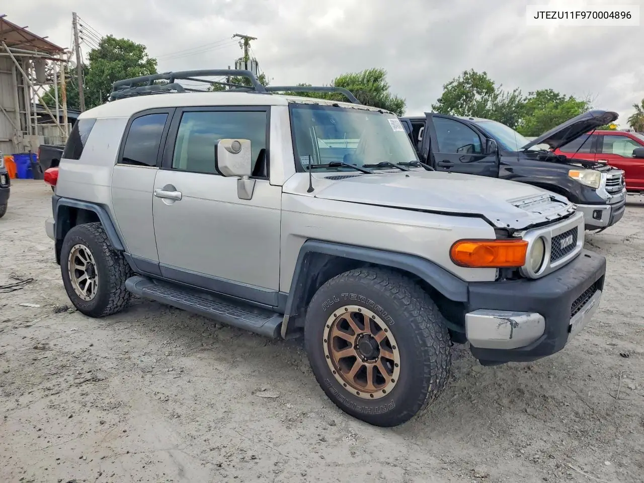 2007 Toyota Fj Cruiser Base VIN: JTEZU11F970004896 Lot: 58043606