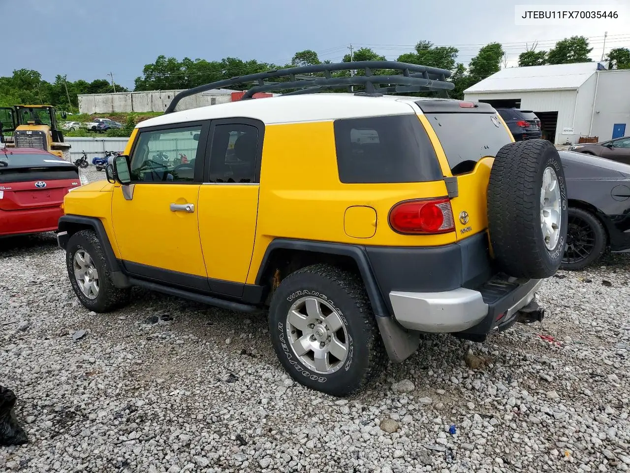 2007 Toyota Fj Cruiser Base VIN: JTEBU11FX70035446 Lot: 58101996