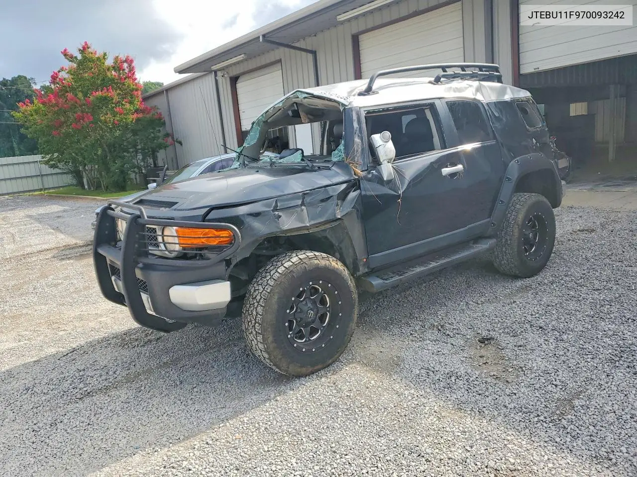 2007 Toyota Fj Cruiser Base VIN: JTEBU11F970093242 Lot: 60424906