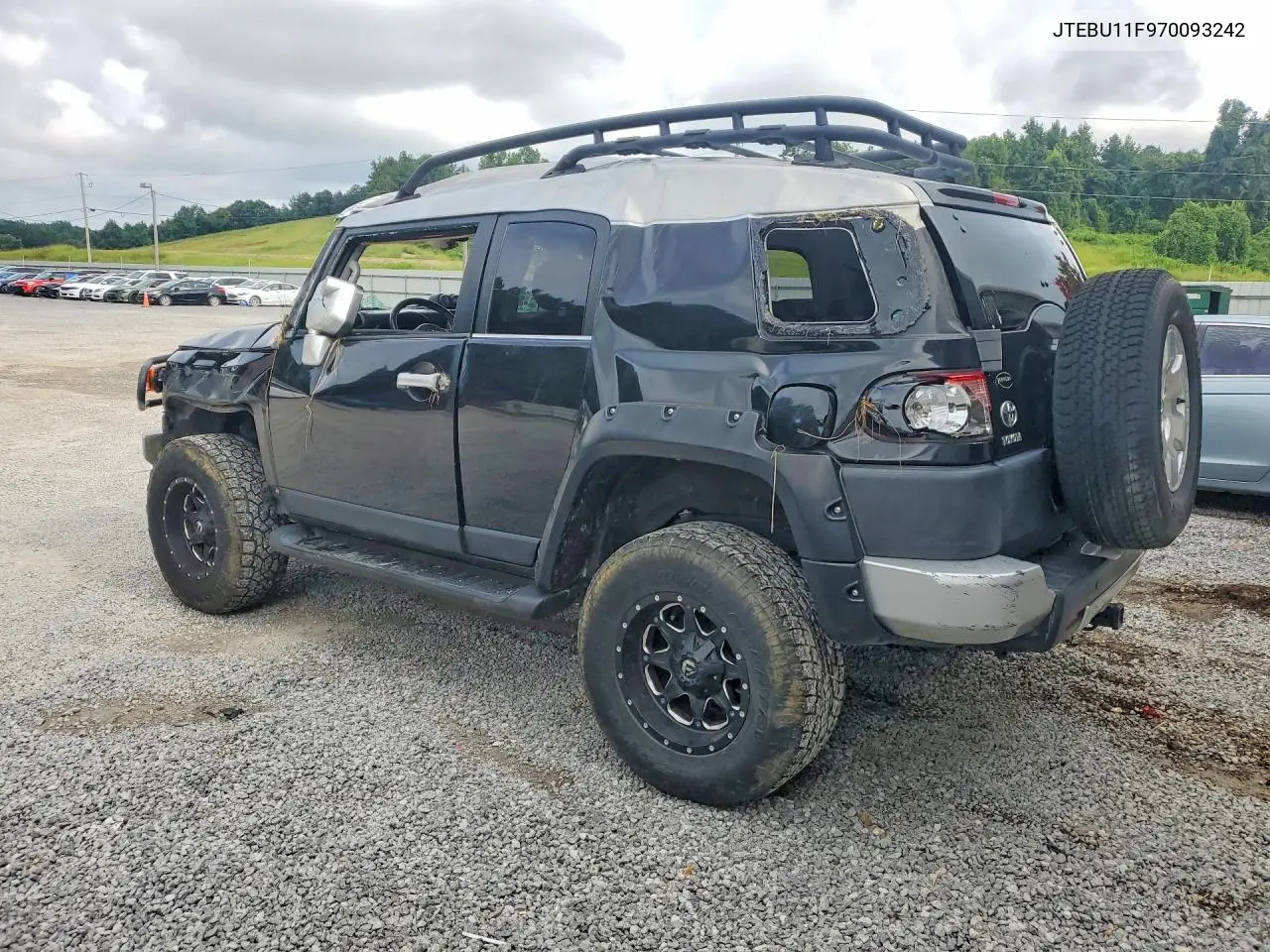 2007 Toyota Fj Cruiser Base VIN: JTEBU11F970093242 Lot: 60424906