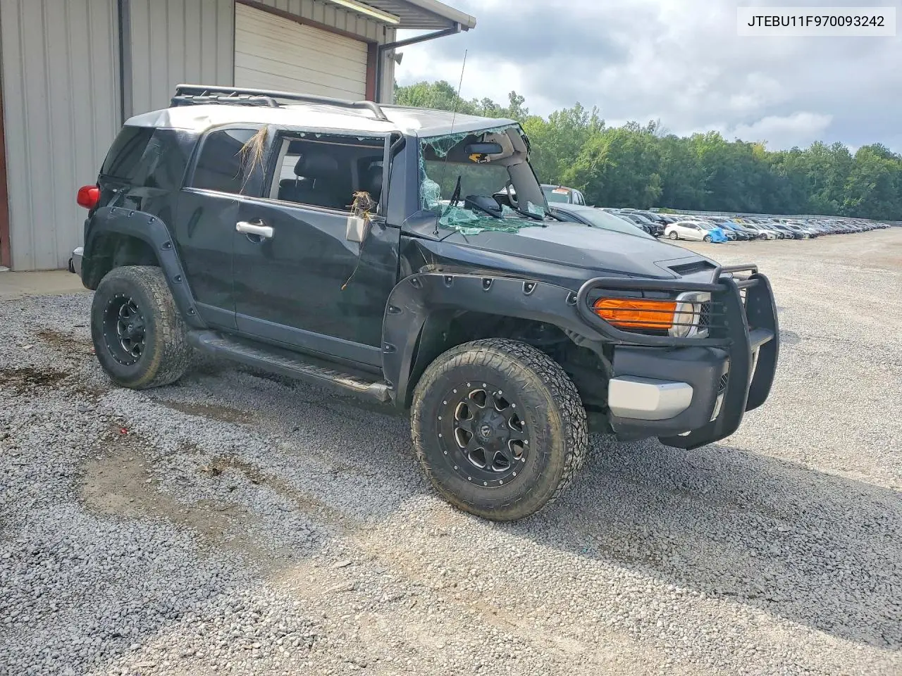 2007 Toyota Fj Cruiser Base VIN: JTEBU11F970093242 Lot: 60424906