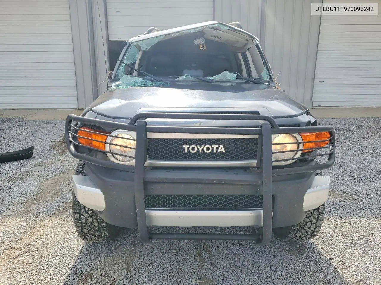2007 Toyota Fj Cruiser Base VIN: JTEBU11F970093242 Lot: 60424906