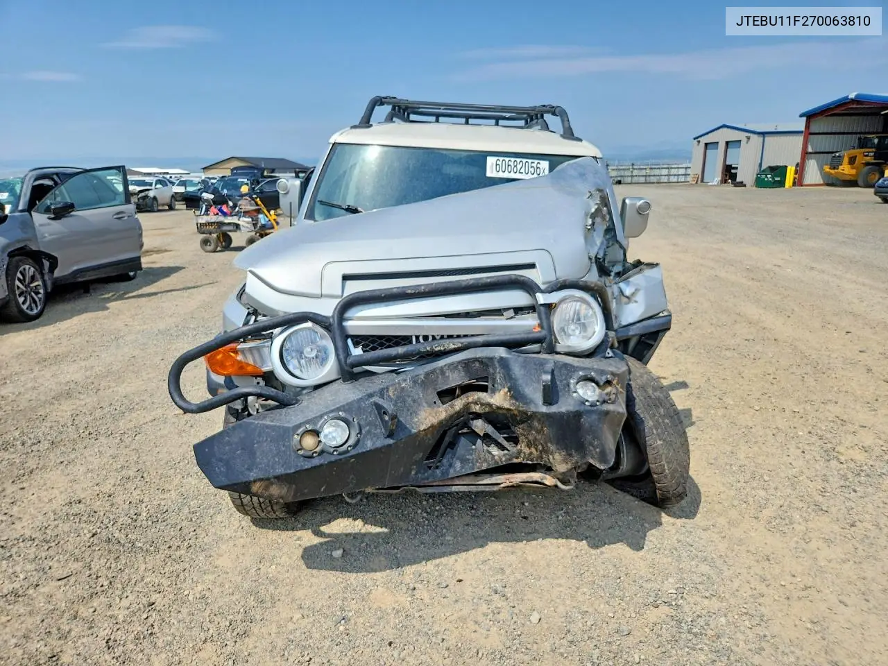 2007 Toyota Fj Cruiser Base VIN: JTEBU11F270063810 Lot: 60682056