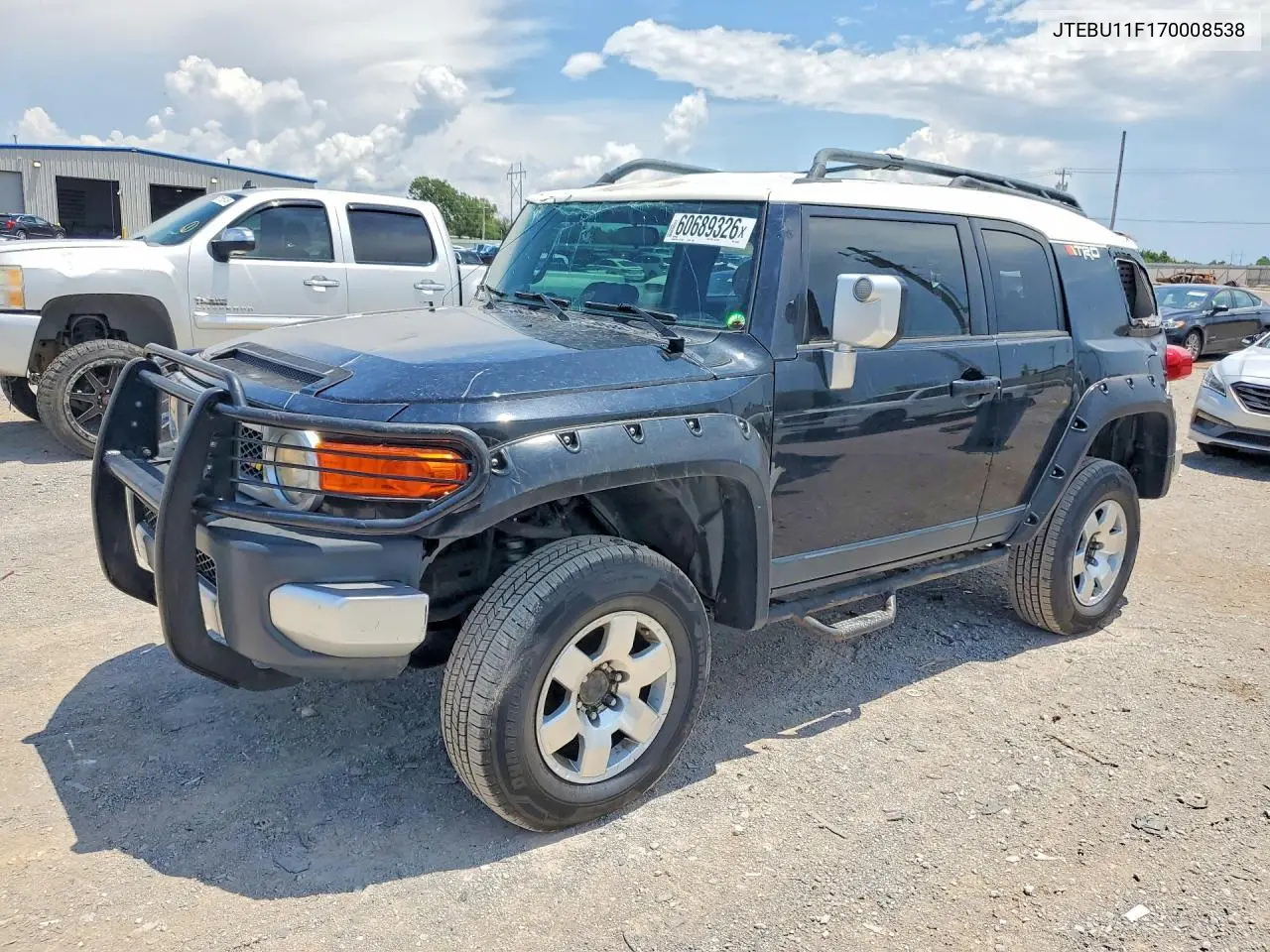 2007 Toyota Fj Cruiser Base VIN: JTEBU11F170008538 Lot: 60689326