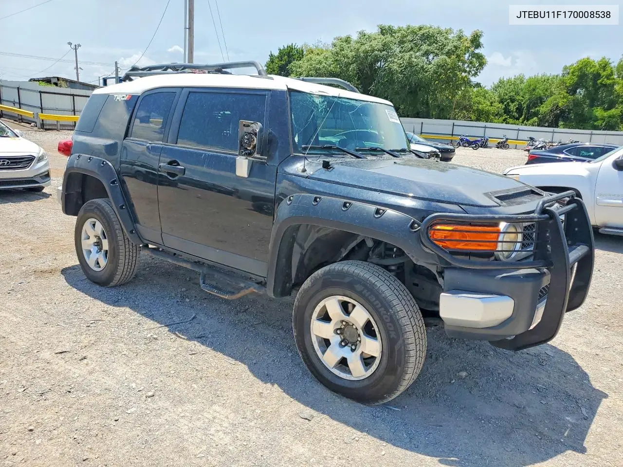 2007 Toyota Fj Cruiser Base VIN: JTEBU11F170008538 Lot: 60689326