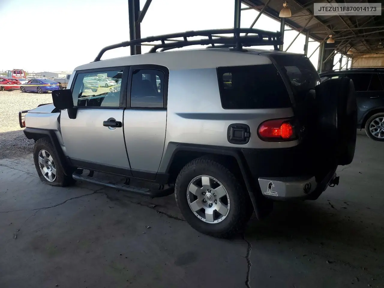 2007 Toyota Fj Cruiser Base VIN: JTEZU11F870014173 Lot: 61084266