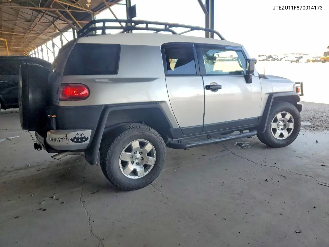 2007 Toyota Fj Cruiser Base VIN: JTEZU11F870014173 Lot: 61084266