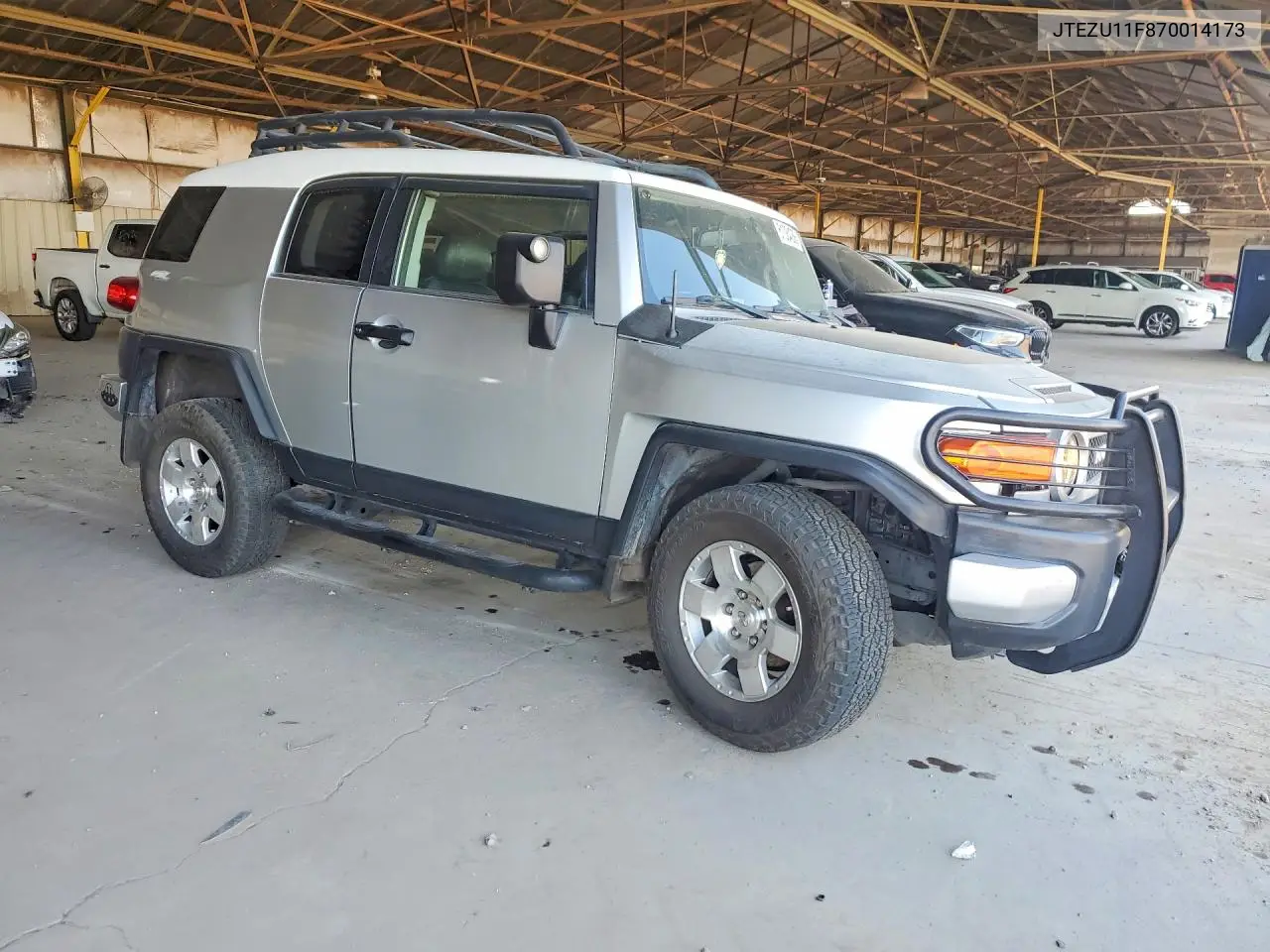 2007 Toyota Fj Cruiser Base VIN: JTEZU11F870014173 Lot: 61084266