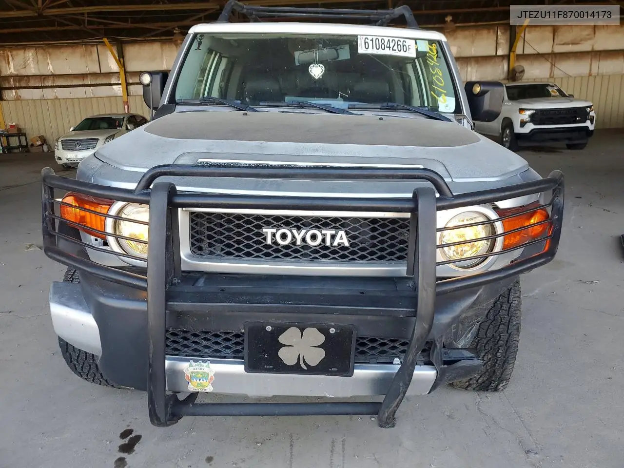2007 Toyota Fj Cruiser Base VIN: JTEZU11F870014173 Lot: 61084266
